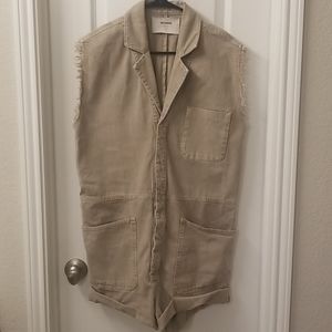 One Teaspoon size small safari romper